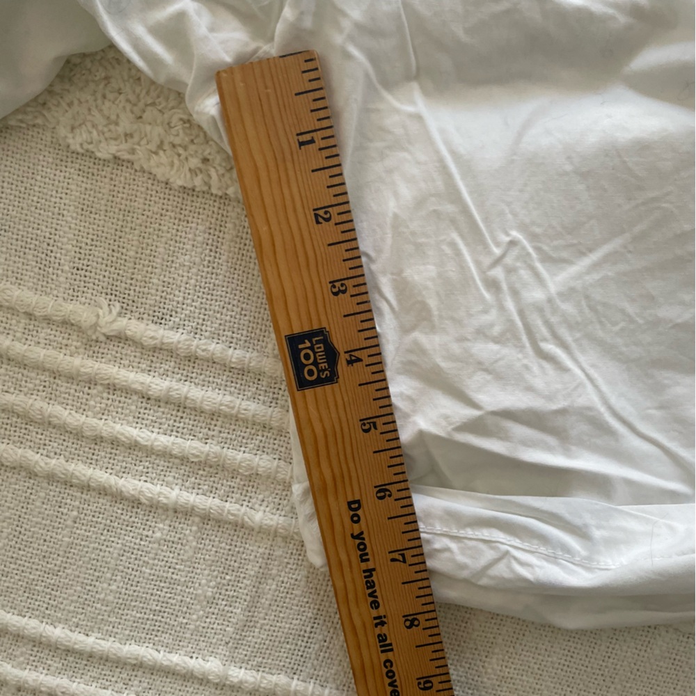 INC International Concepts Macy’s Plus Size White cargo shorts pockets size 18W - Picture 13 of 16